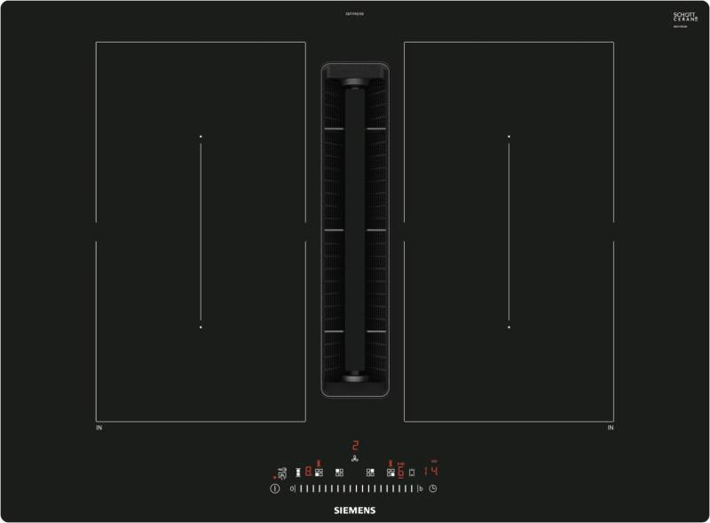Siemens ED 711 FQ 15 E 70 cm Kochfeld mit Dunstabzug Induktion Kochfelder  Autark mit Dunstabzug